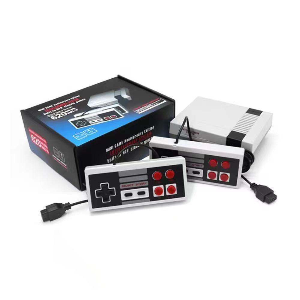 Cross-border cable NES620 game machine classic nostalgic double play retro home TV screen FC red and white machine
