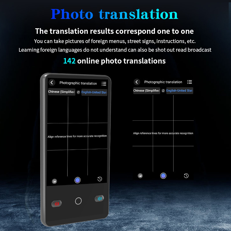 Translator Smart Translator Bluetooth Translation Stick Multi-language Translation with Offline Translation Special for Cross-border Foreign Trade