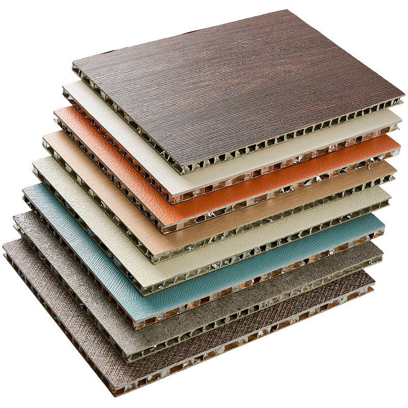 Aluminum Honeycomb Panel Transfer Wood Grain Veneer Fluorocarbon Polyester Pvdf Pe Curtain Wall Decoration Frp Fiberglass Honeycomb Aluminum Panel