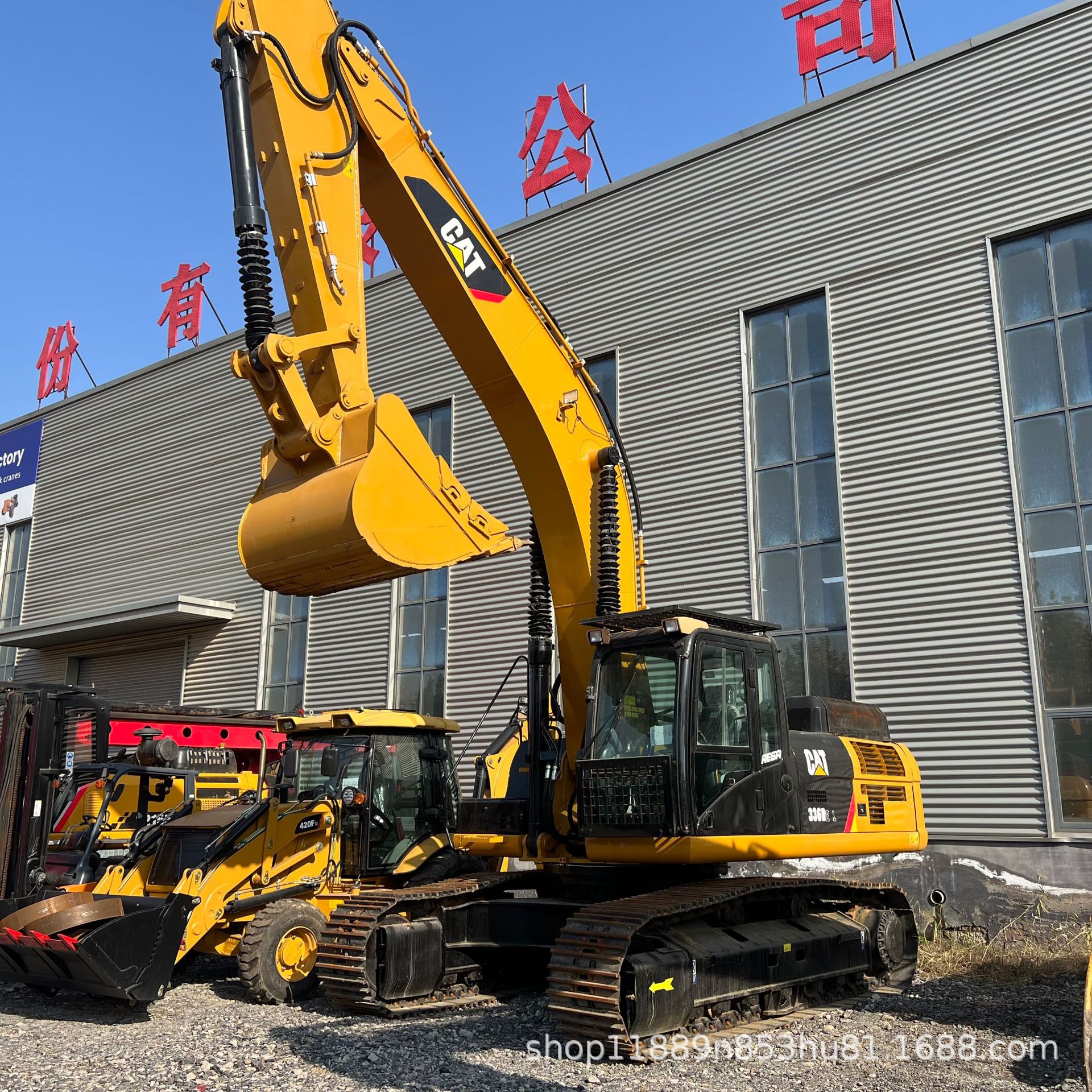 Экспорт использованного Caterpillar 330D 30т землеройного крюка Cat 330D 330D2 325D 329D 330Dl