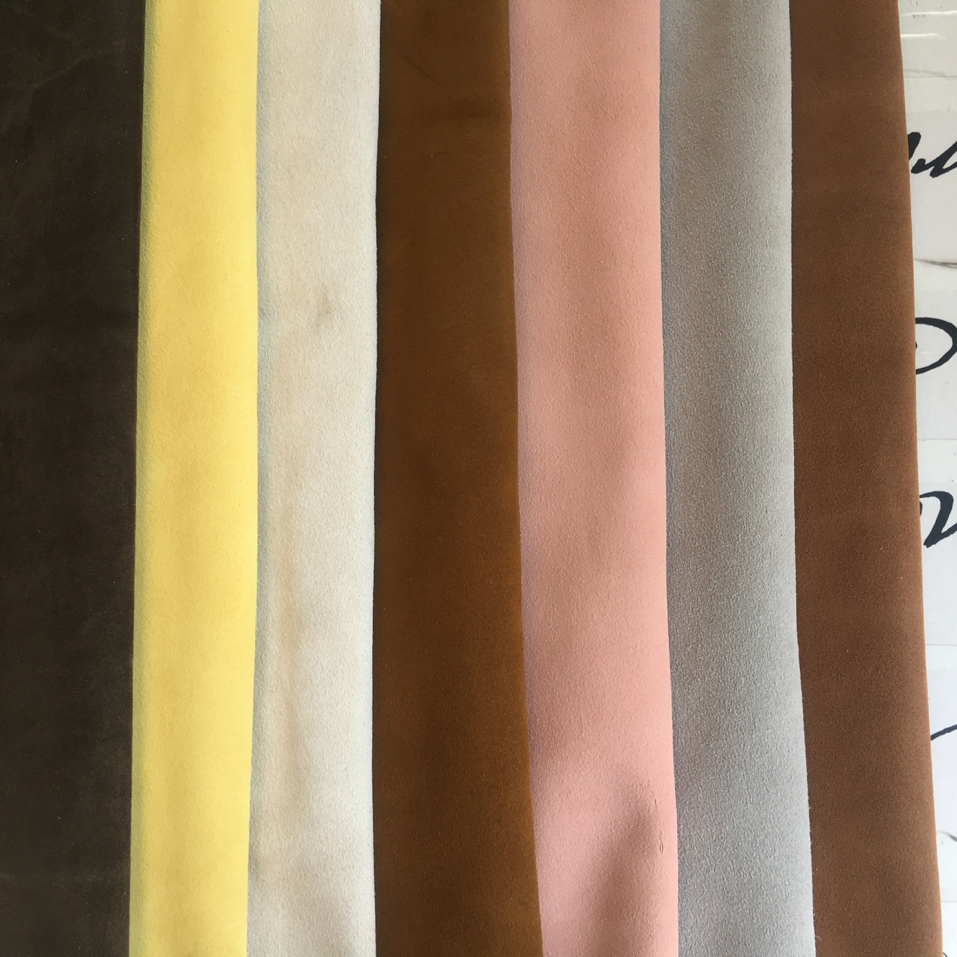 замшевый телячий кожаный материал для обуви, ботинок, сумок, с кожаной подкладкой