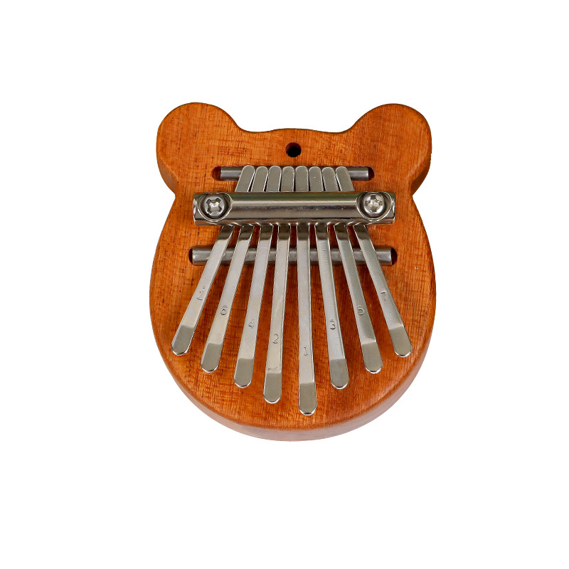 Thumb Piano Finger Piano Kidsren's Cross-Border Popular 8-Tone Mini Kalimba 8-Key Portable Mini Five-Finger Piano