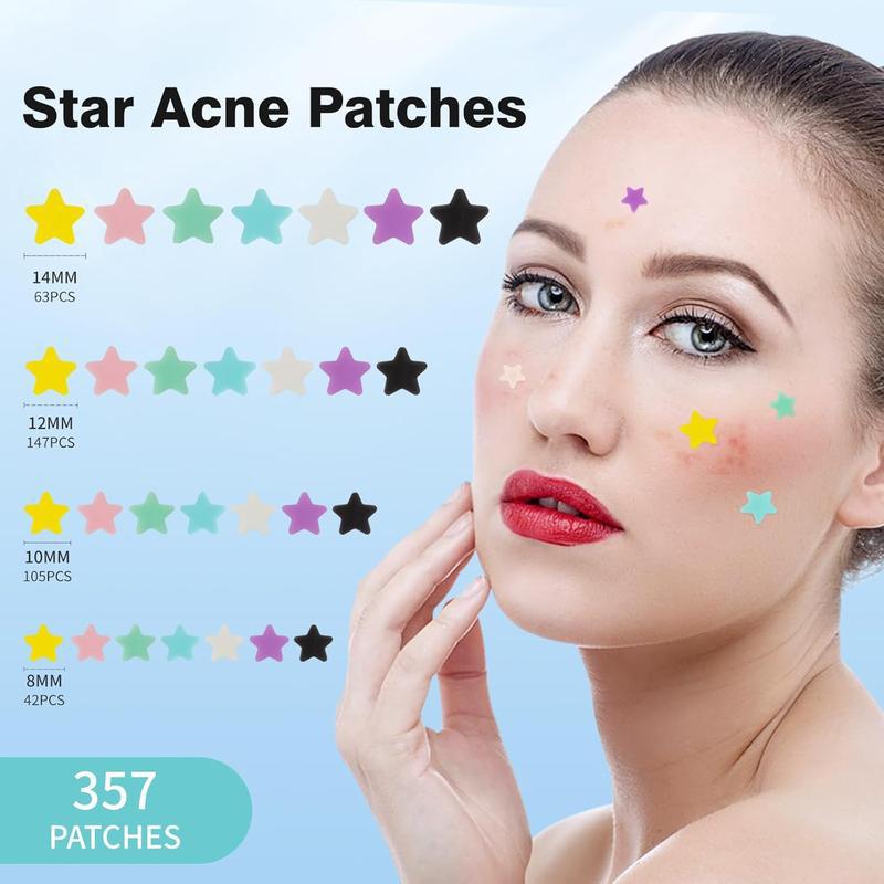 Spot Cross-Border Foreign Trade Hot Style to Fade Scars, Spots, Repair Acne Marks and Blemishes, Cover Acne, Five-Pointed Star Acne Patch
