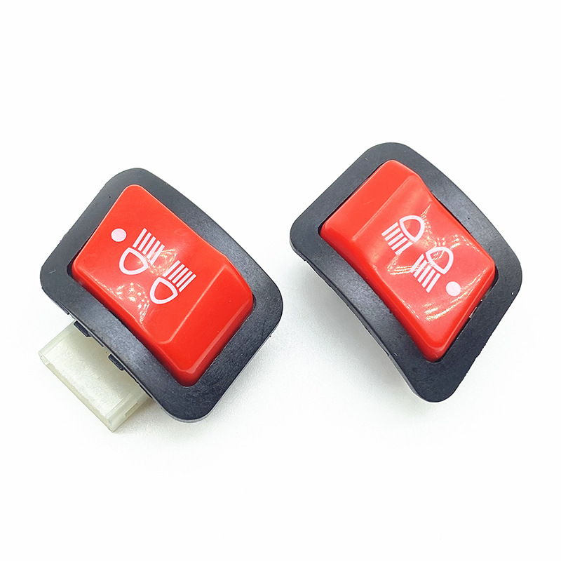 Electric car far and near light switch turn light variable light Horn start headlight function motorcycle pedal switch button