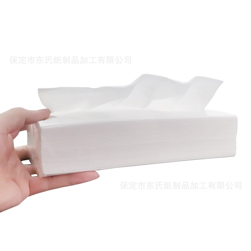Extra Large extended large size business special tissue 2-layer thickened 175 * 175ktv soft bag napkin affordable pack