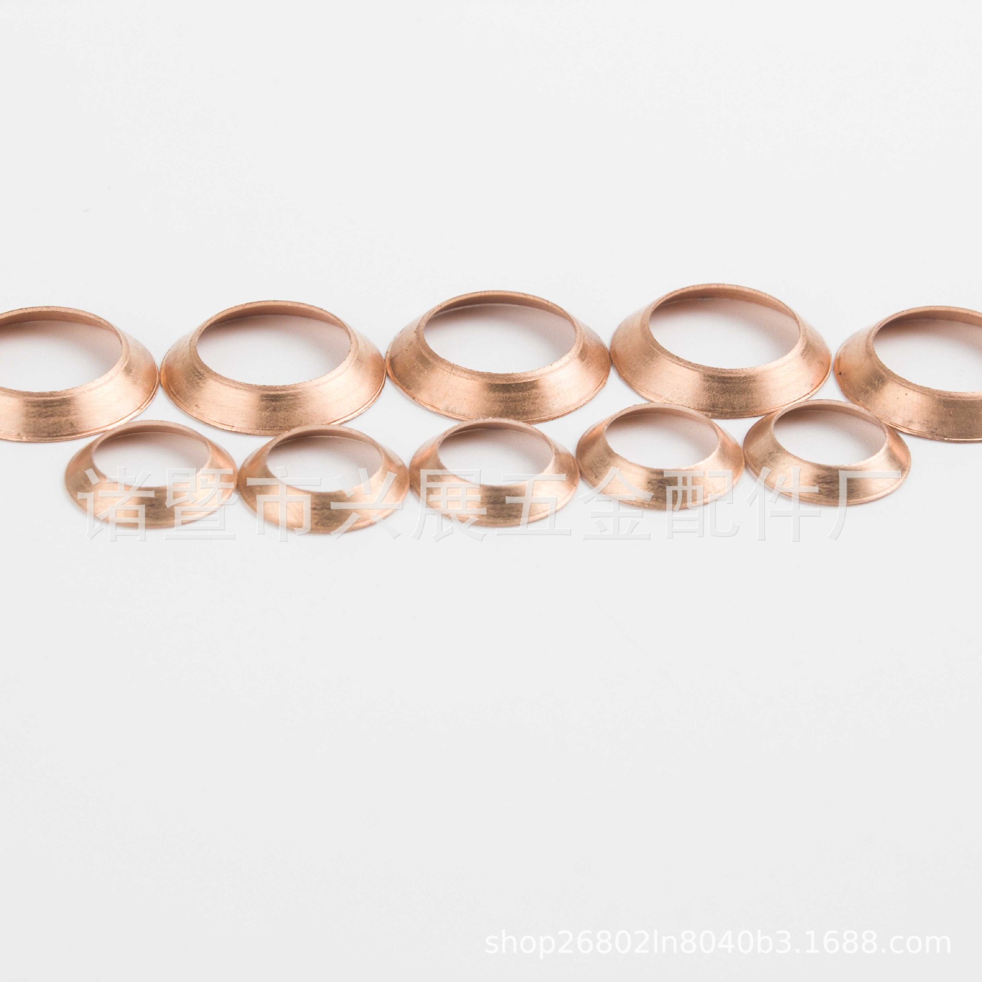 Copper gasket sealing cap gasket sealing cap blocking cap pipe cap 1 point-7 points gasket