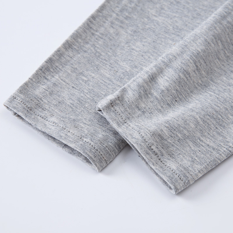 Girls' Leggings, Kidsren's Knitted Cotton Pants, Spring & Fall Thin Outerwear for Small and Medium-Sized Kidsren, Summer Lycra Pants