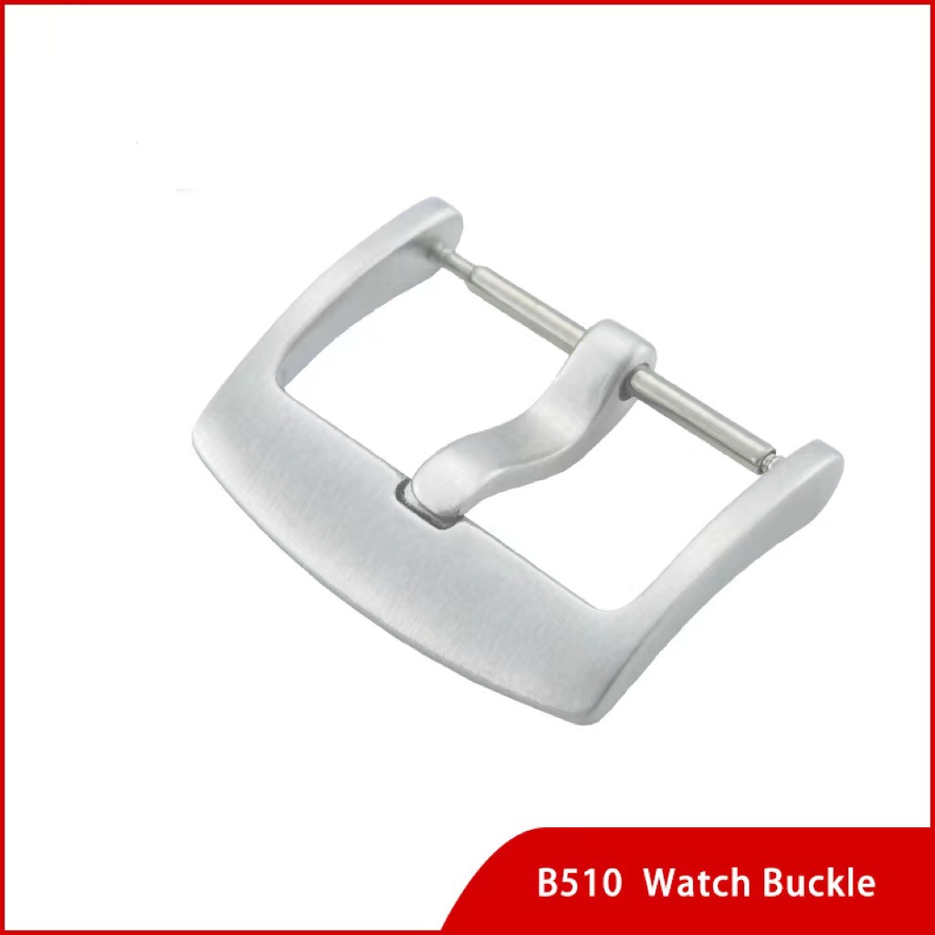 Suitable for Huawei Gt3 Sports Smart Watch Strap Buckle Stainless Steel Watch Buckle Silicone Wrist Strap Watch Buckle Pin Watch Accessories