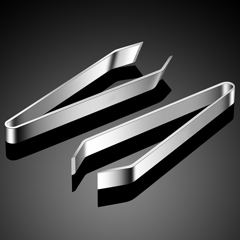 Stainless steel pig hair clip chicken feather duck feather removal pliers beard plucking chicken duck tweezers hair remover garlic peeling clip