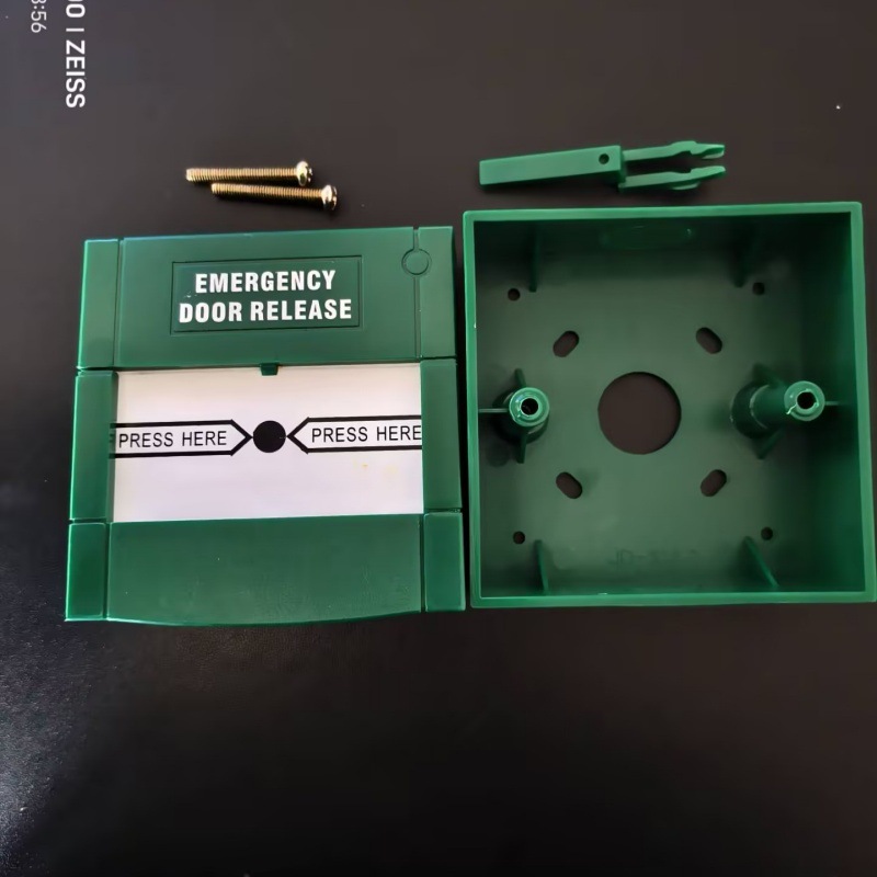 Reset Glass Break Button Glass Breaker Access Switch Emergency Key Reset Alarm Double Pole Double Throw