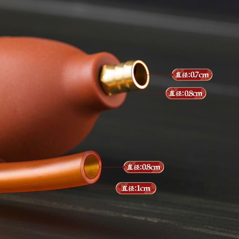 Tea Tray Drainage Pipe Suction Ball Tea Table Universal Silicone Drain Hose Kung Fu Tea Set Accessories Tea Pipe Elbow