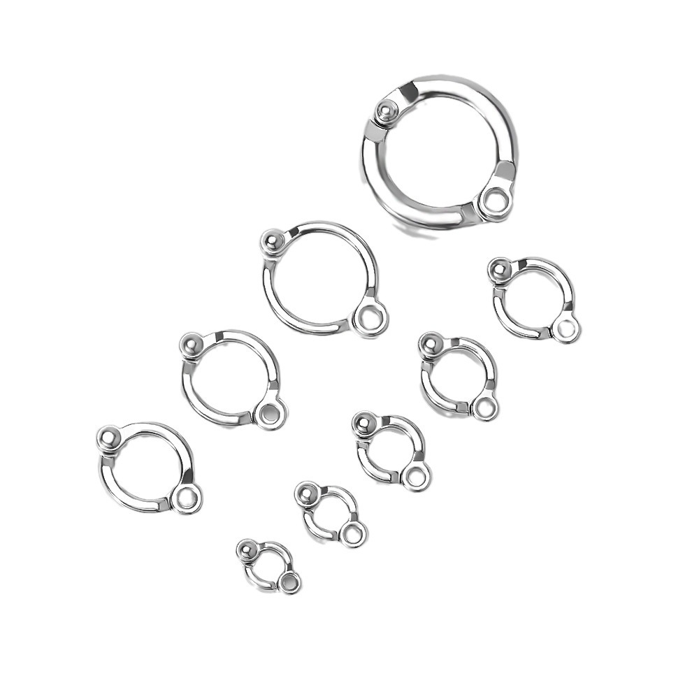 Bird Alloy Foot Ring Parrot Foot Accessories Parrot Foot Buckle Bird Activity Opening Bird Buckle Metal Bird Foot Ring Wholesale