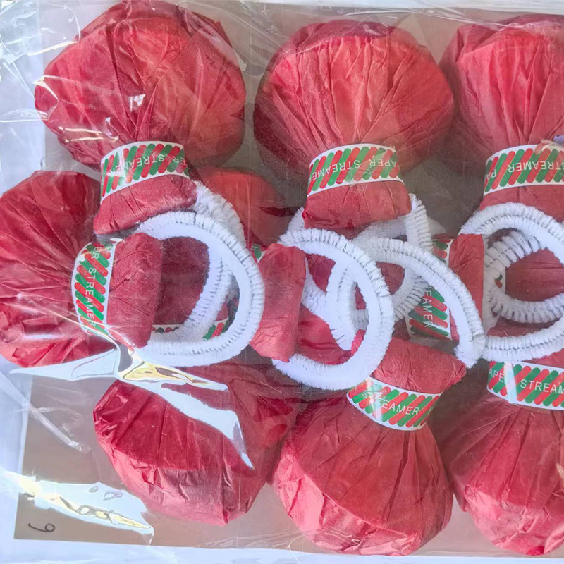 Shake the sound net red with foreign trade cross-border hand throwing ribbon spider silk ribbon ribbon stage atmosphere props party