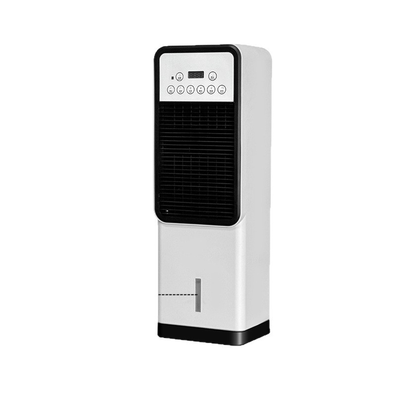 European/British Standard 220V Vertical Air Conditioning Fan, Household Fan, Water-Cooled Fan, Hot and Cold Inverter with Ice, Cross-Border Fan