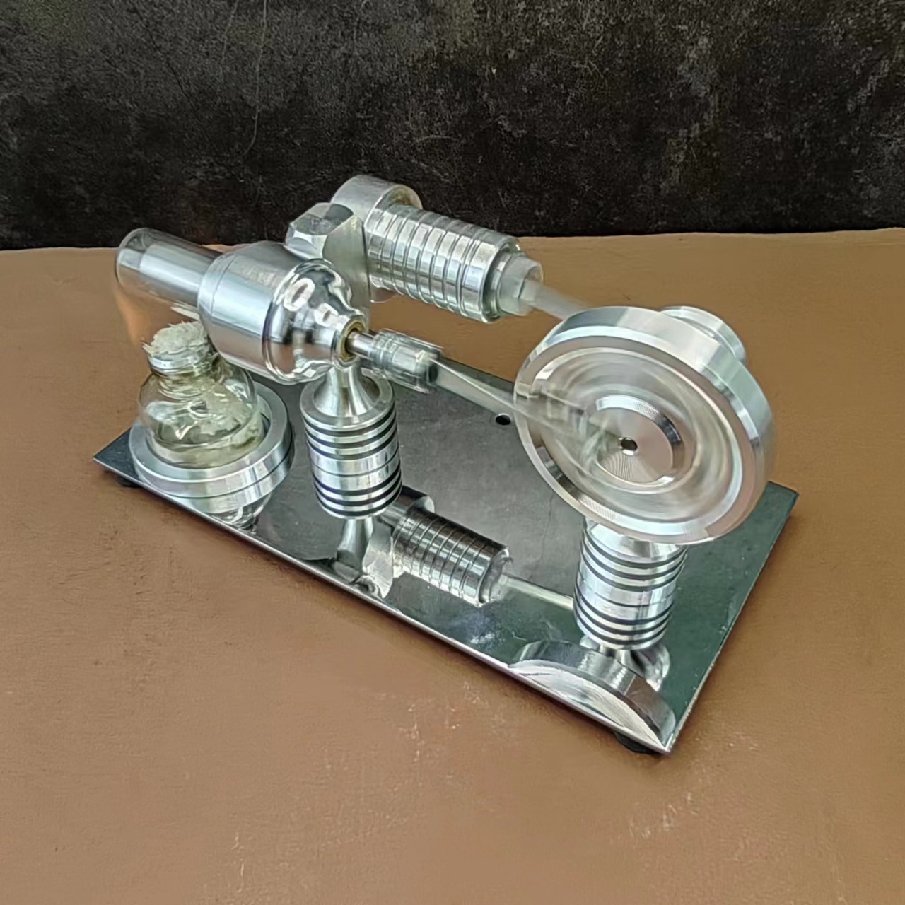Stirling engine Stirling generator small engine external gas turbine steam engine model physics