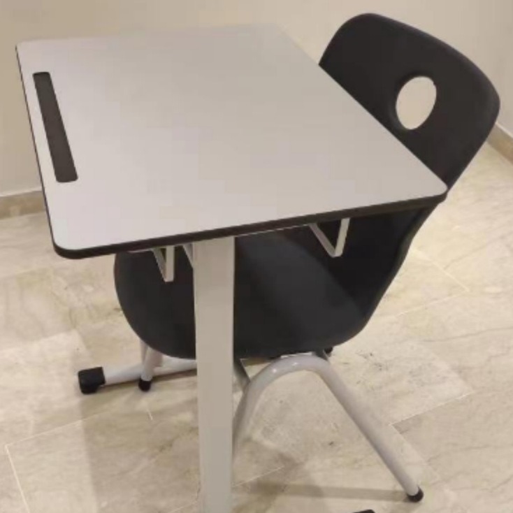 Primary and secondary school classroom desks and chairs tutorial class children study desk training writing desk and chairs School