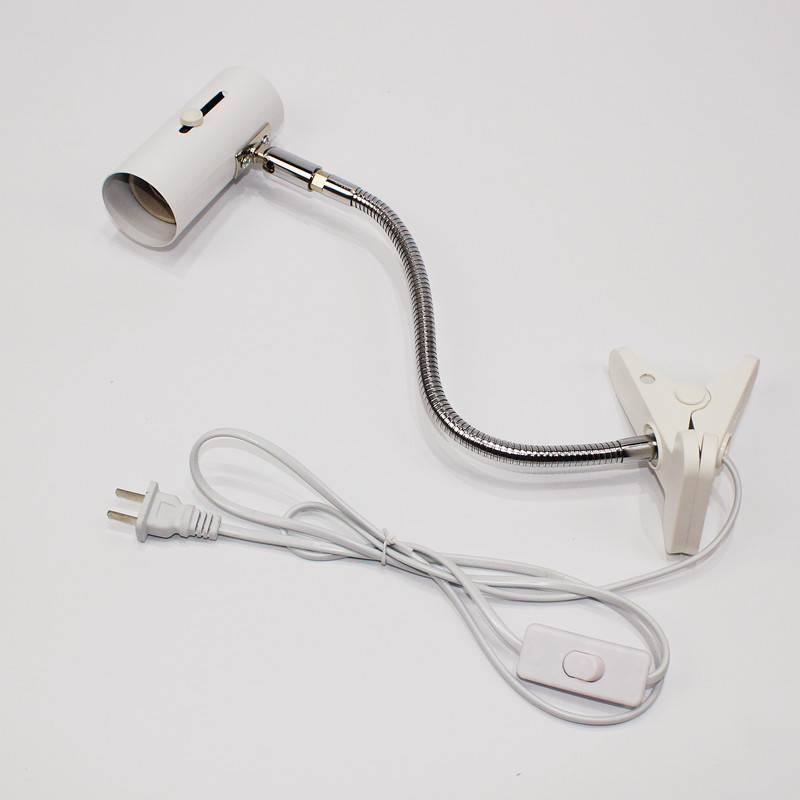 Crawler lamp holder pet lamp holder heating lamp holder Sun bulb drying table turtle pot temperate switch clip lamp