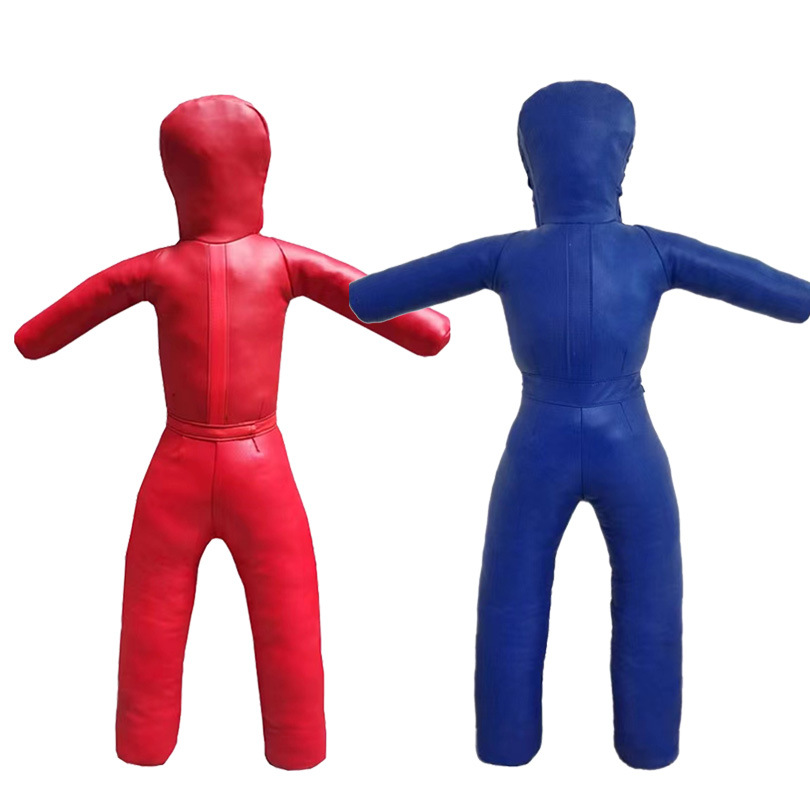 Оптовая продажа детского манекена для дзюдо, борьбы, спарринга, висячий человек, песчаный мешок для огневой подготовки