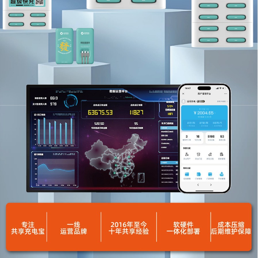 Shared Power Bank System Shared Software Development and Management Backend Deployment System Shared Charging App Applet