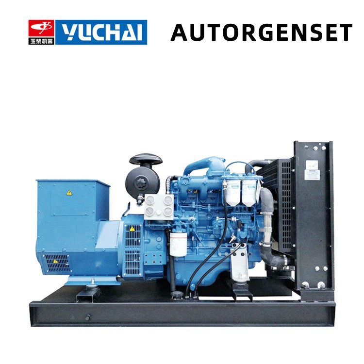 Cross-Border Export Mining Fully Automatic 380V High Power 300Kw Silent Box Yuchai Diesel Generator Set Three-Phase