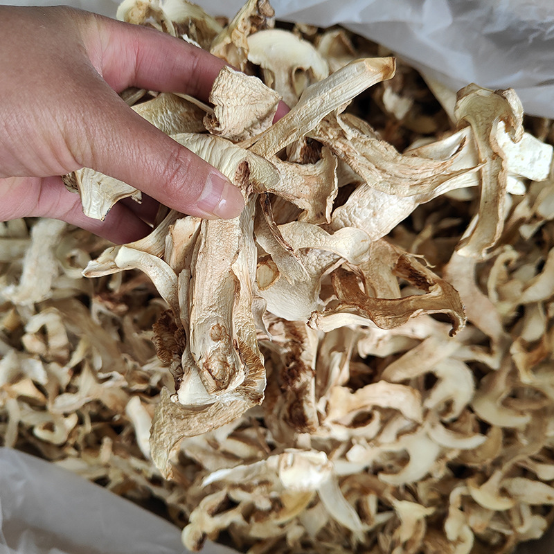Yunnan Shangri-La Dried Matsutake Mushroom Slices, Available in Various Specifications, Fully Dried and Ready to Eat, Mushroom Supply Source on Taobao