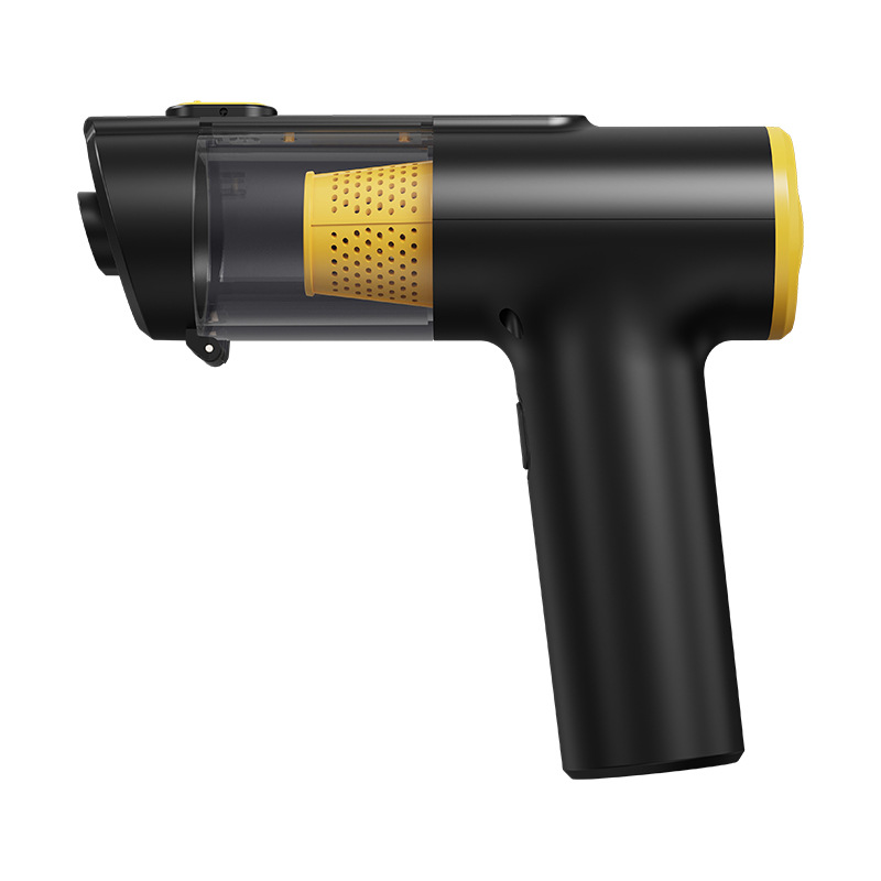 Cross-Border Car Vacuum Cleaner Green Light Dust Display Multi-Function High-Power Blowing and Suction Dual-Purpose Handheld Portable Dust Blower