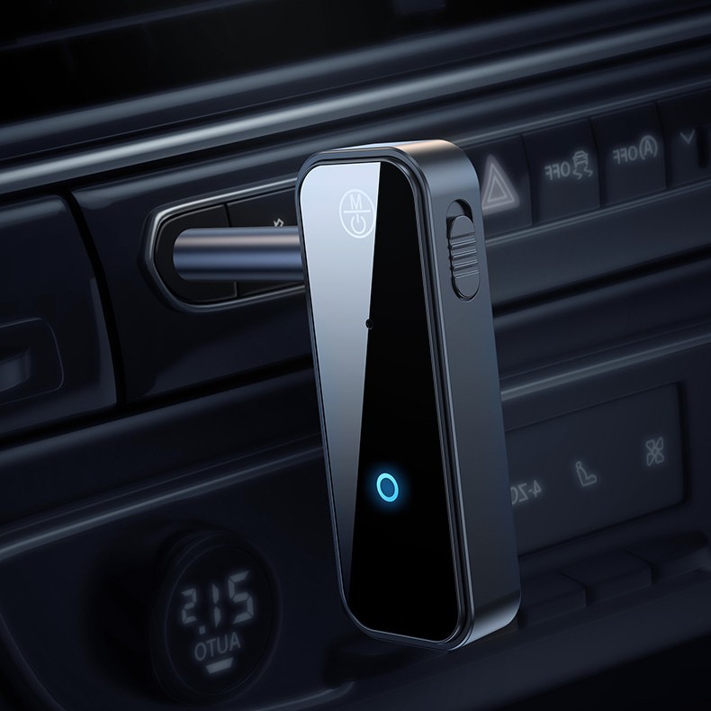 C28 Explosive MP3 Bluetooth 5.0 Audio Adapter 2-in -1 Bluetooth Receiver Transmitter Converter FM Call
