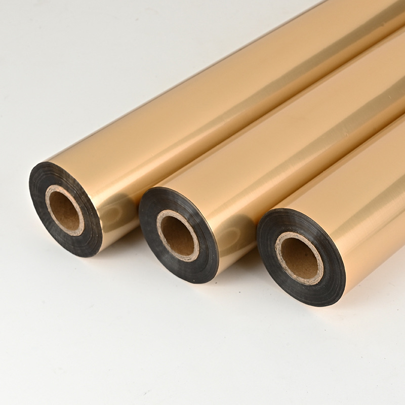 Jianneng Hot Stamping Paper Matte Gold Hot Stamping Paper Electrochemical Aluminum Hot Stamping Foil Hot Stamping Paper Box Wine Box Plastic Bag Hot Stamping