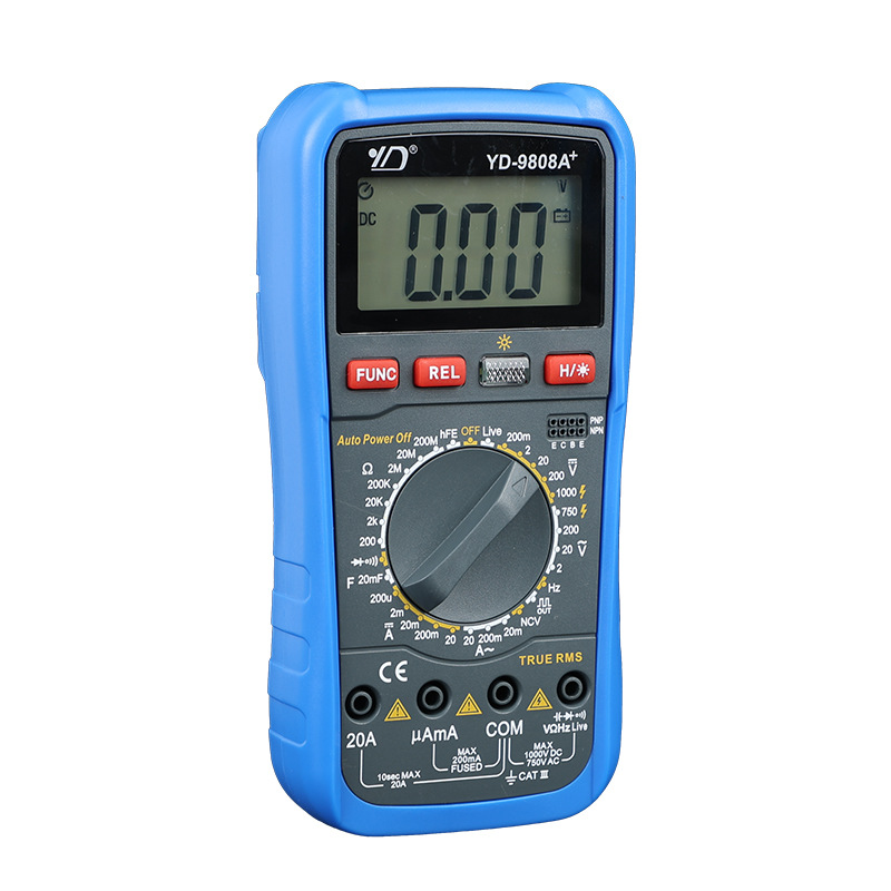 German 2026 New Model Yd-9808 Multi-Function Digital Precision Fully Automatic Digital Multimeter Wholesale from Manufacturer