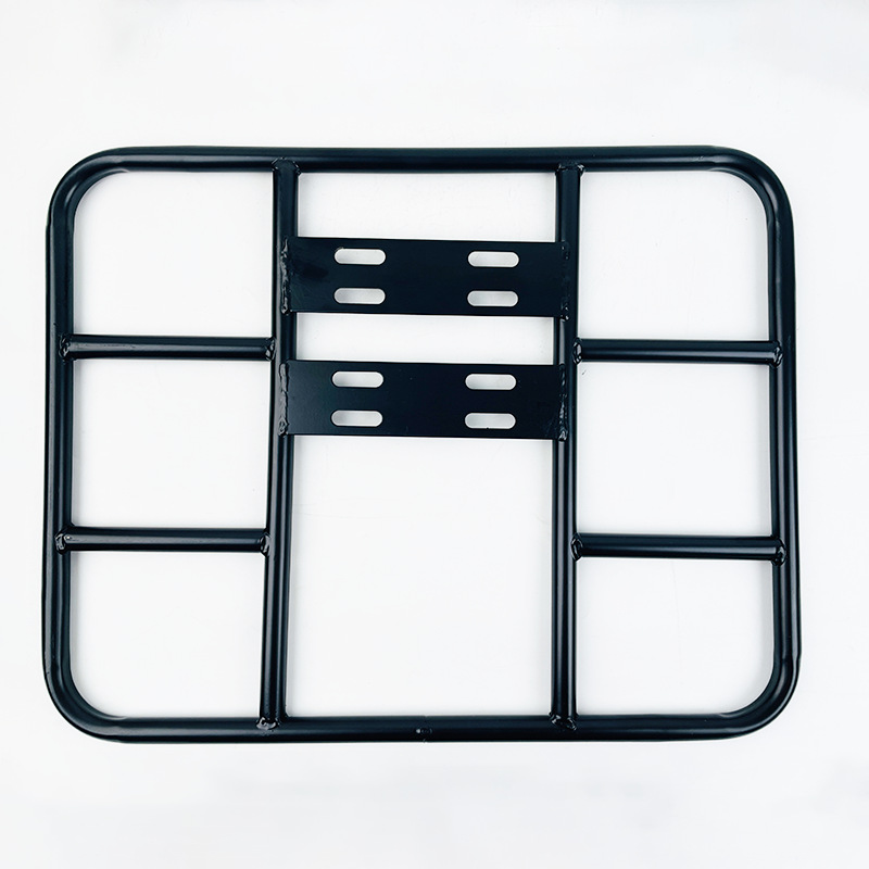 Motorcycle Takeaway Box Fixed Iron Rack Meal Delivery Car Bracket Takeaway Incubation Box Bottom Bracket Electric Vehicle Takeaway Rack