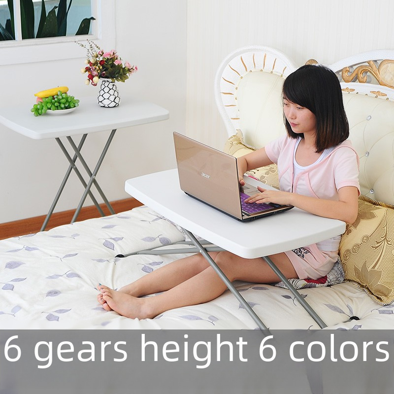 Table Beside Desk Lifting Table Simple Mobile Children's Homework Plastic Learning Small Table Rental House