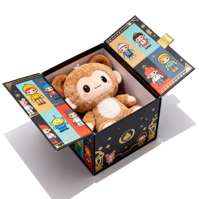 Plush Doll Boutique Box Building Block Gift Packaging Box Blind Box Children's Educational Toys Advanced Toy Gift Box Customization