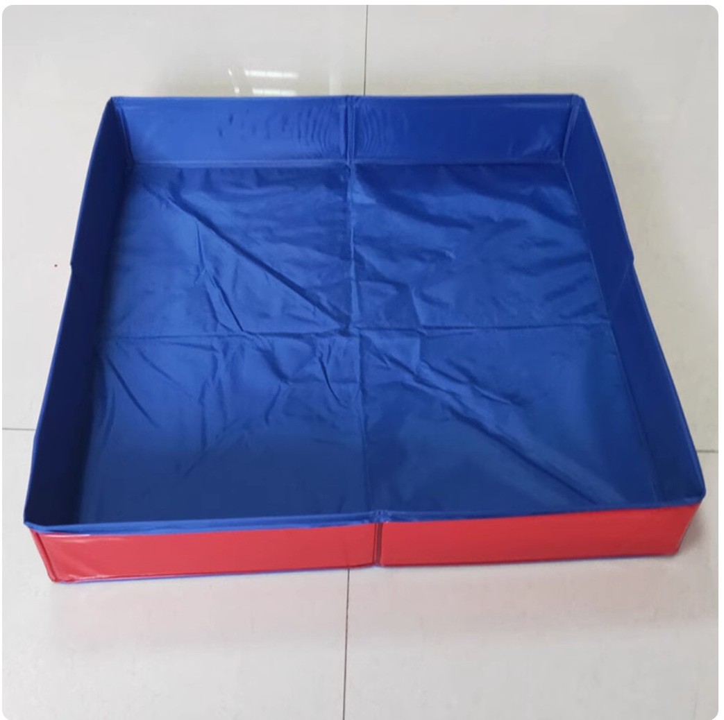 Square Foldableing Pool Pet Bathtub Swimming Pool Footbath Cat Litter Pool Labeling Cross-Border Temu Labeling Spot