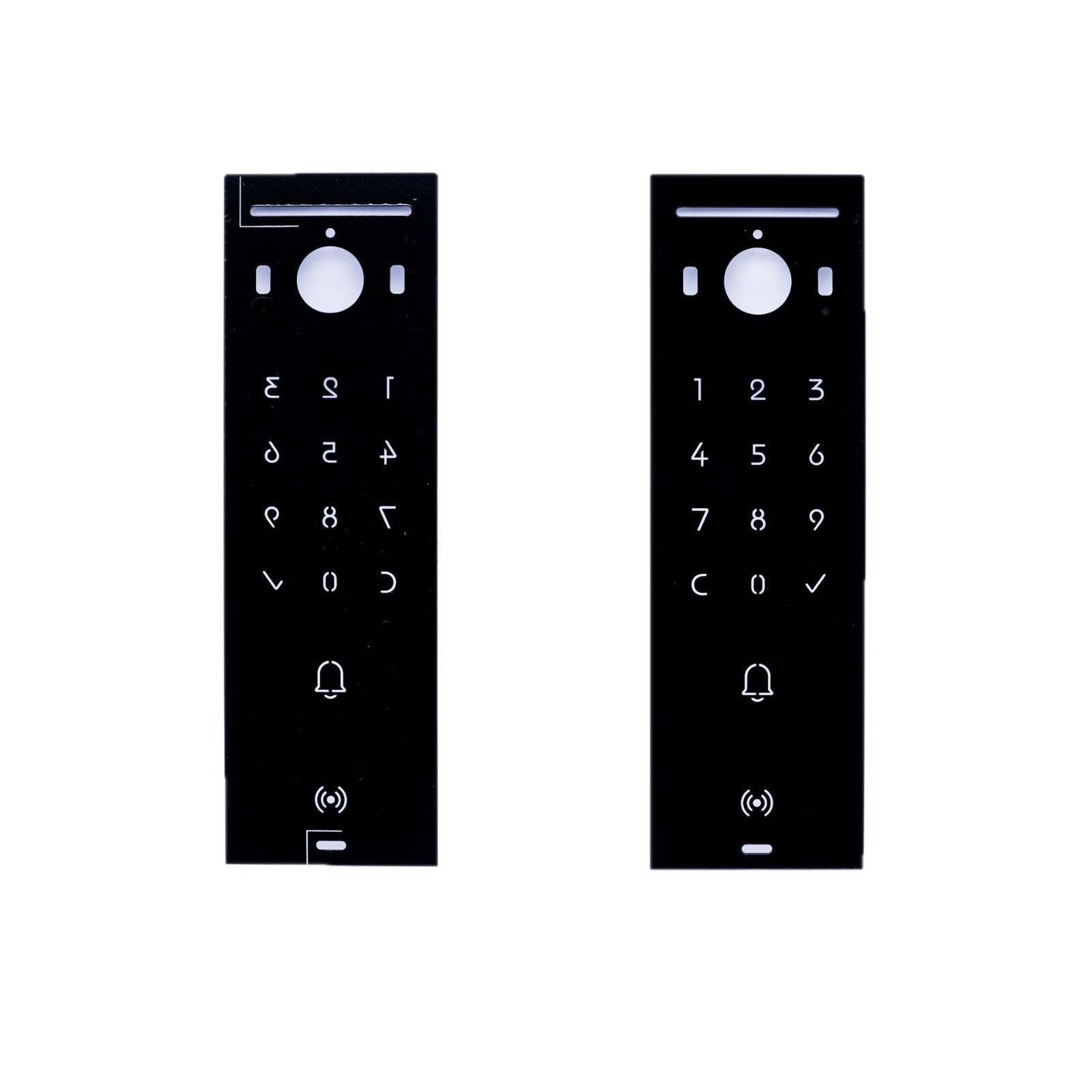 3.5inch Outdoor Touch Screen Tempered Glass Cover Industrial Access Control Equipment Smart Furniture Durable Weather Resistant