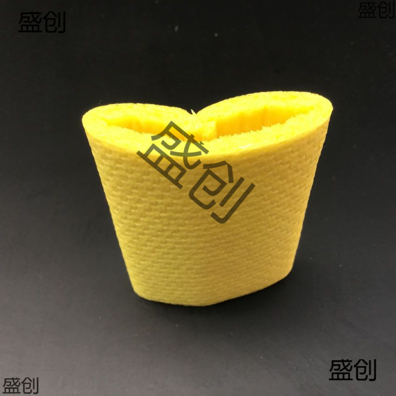 Hollow Glass Repair Glue Cotton, Scraper Cotton, Scraper Corner Cotton 65*30*5, Free Shipping with Handle, 50 Pieces/Pack