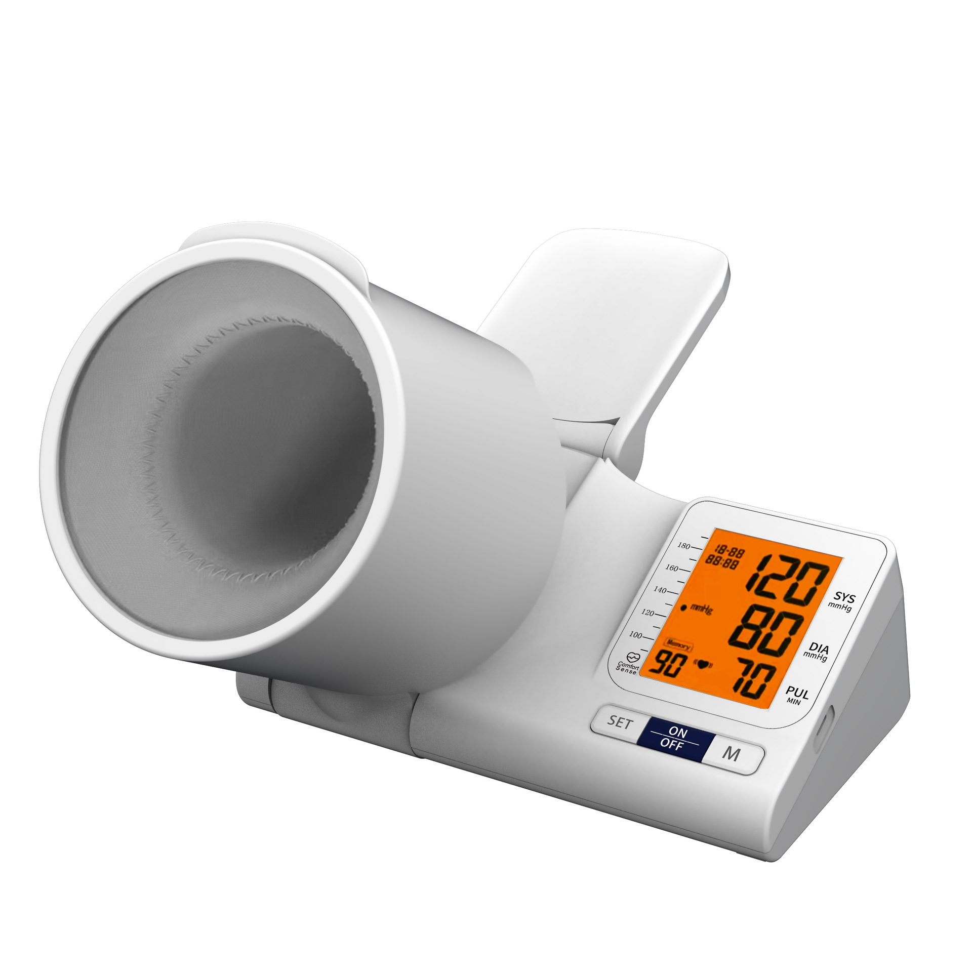 Aique Factory Spot Hospital Same Arm Tube Home Blood Pressure Pulse Measuring Instrument Blood Pressure Monitor Fully Automatic