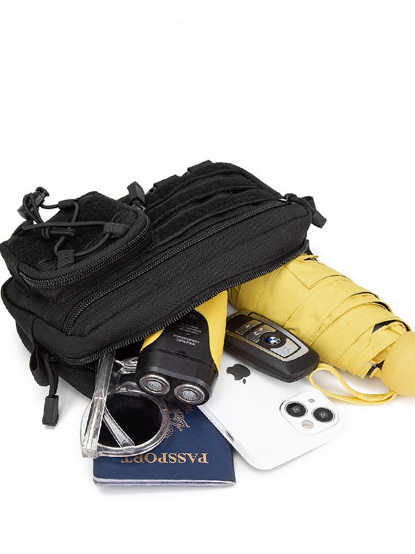 Tactical First Aid Medical Bag Wholesale Molle System Webbing Accessories Waist Bag Tool Bag Cosmetics Bag Miscellaneous Bag