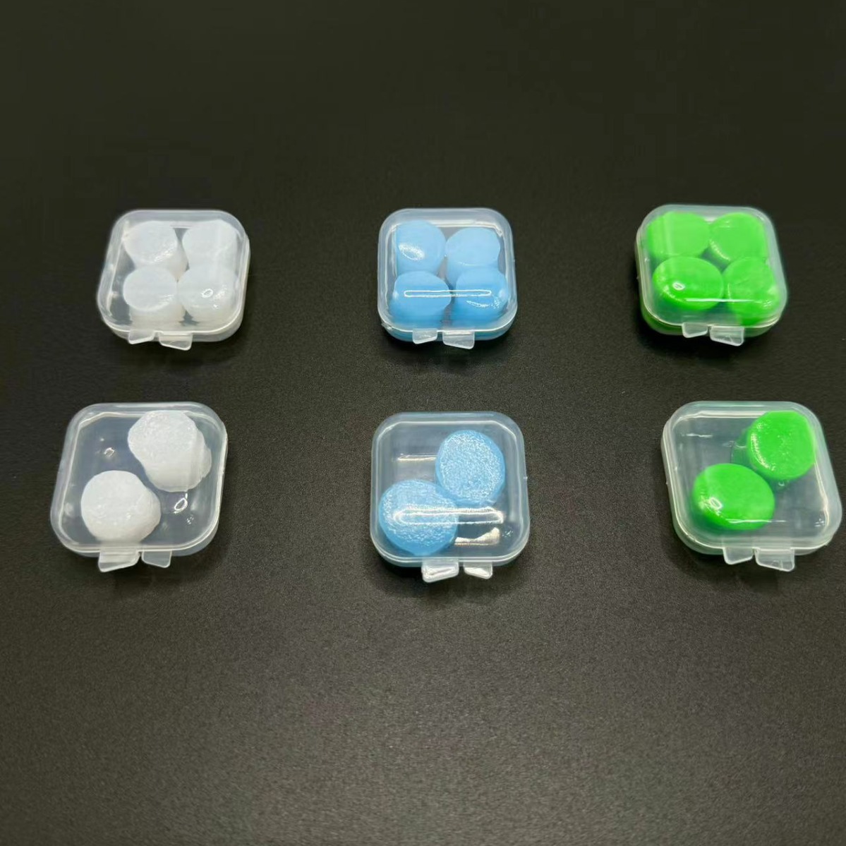 Silicone clay earplugs soft silicone plastic earplugs anti-noise soundproof dustproof Waterproof swimming earplugs 2.6 g/piece