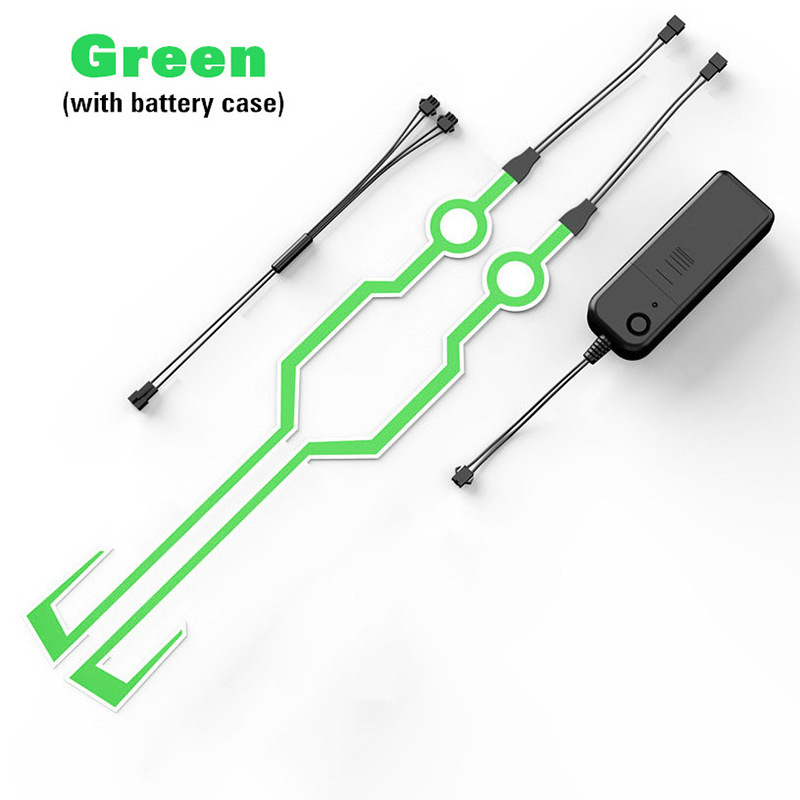 Helmet Luminous Strip Motorcycle Helmet Luminous Strip Led Helmet Light Strip Luminous Helmet Strip Source