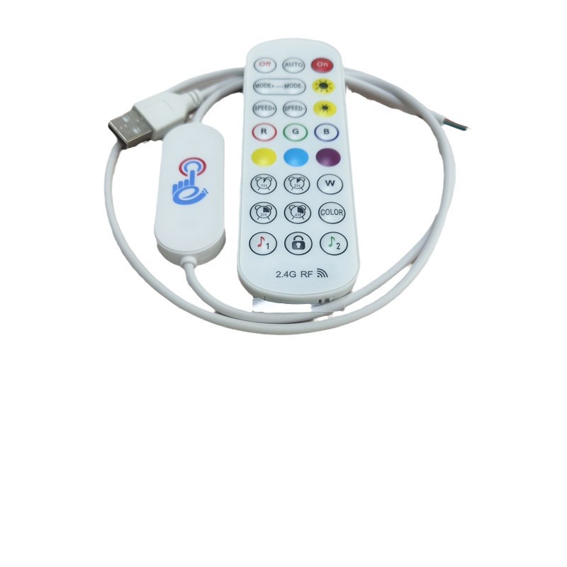 Baolian lamp APP touch 2.4G remote control Bluetooth controller single touch RGB colorful home decoration colorful 5-24V6A