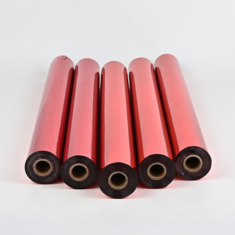 Cross-Border Supply Hot Stamping Paper Full Roll DIY Red Handmade Hot Stamping Paper Hot Stamping Foil Transfer Film