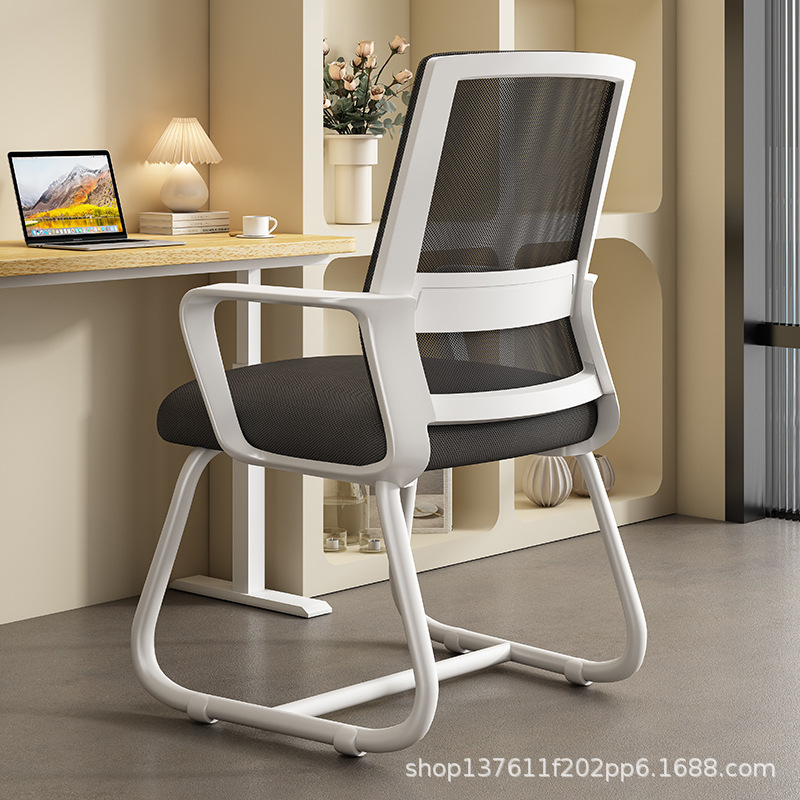 Office Chair Dormitory Seat Sedentary Backrest Chair Home Mahjong Chair Wholesale Mesh Fabric Human Computer Chair Chair