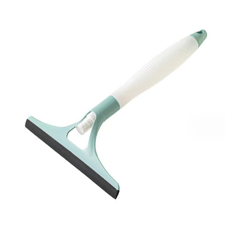 Glass Wiper, Glass Wiper, Household Double-Sided Wiper with Nozzle, No Traces, Multifunctional Glass Wiper