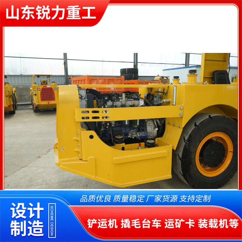 Mobile Gravel Crusher Production with Strong Crushing Capacity Underground Mobile Crushing Truck Mining Crushing Truck Manufacturer