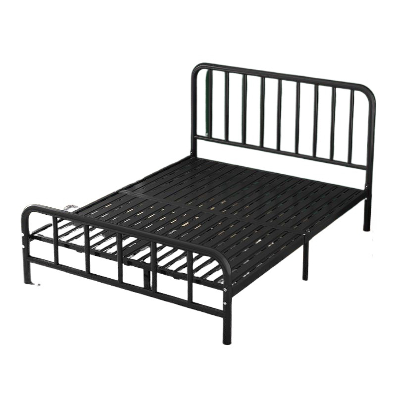 Modern Simple and Economical Iron Bed 1.35m Single Bed Dormitory Apartment Rental Home Iron Frame Bed
