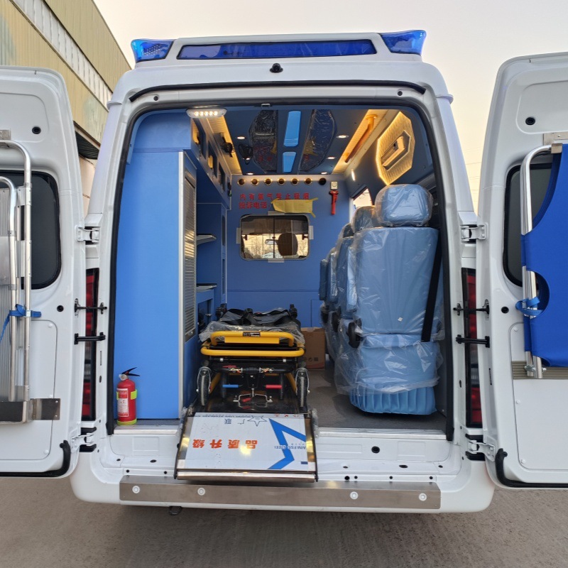 Jmc Fushun Short-Wheelbase Mid-Roof Non-Emergency Disability Transfer, Hospital-To-Hospital Transfer, Factory Direct Sales, Can Be Bid/Tendered in Installments