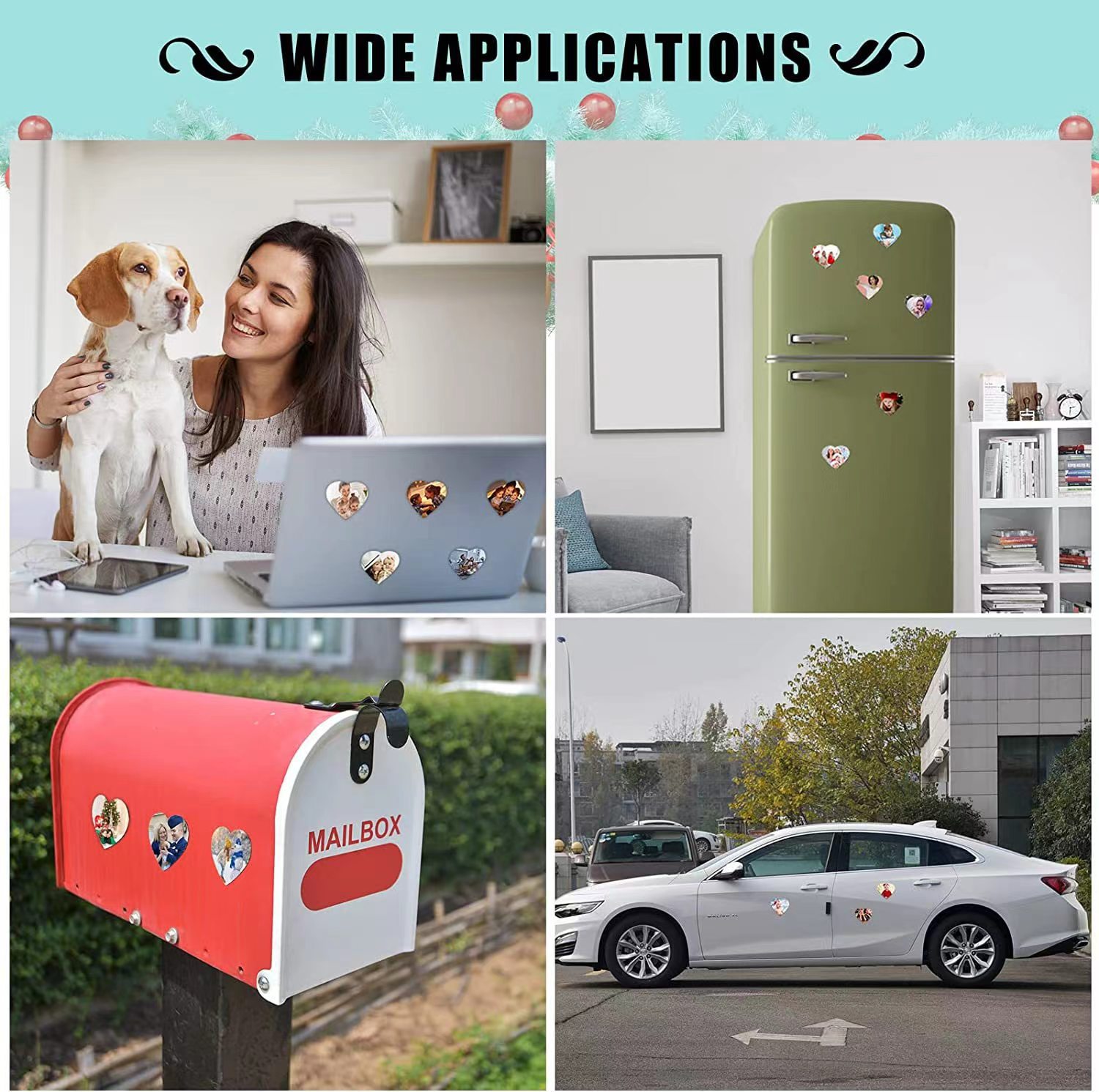 Cross-Border Heat Transfer Blank Refrigerator Magnets Personalized Sublimation Refrigerator Magnets Consumables Magnetic Bookmarks Soft Magnets Magnets