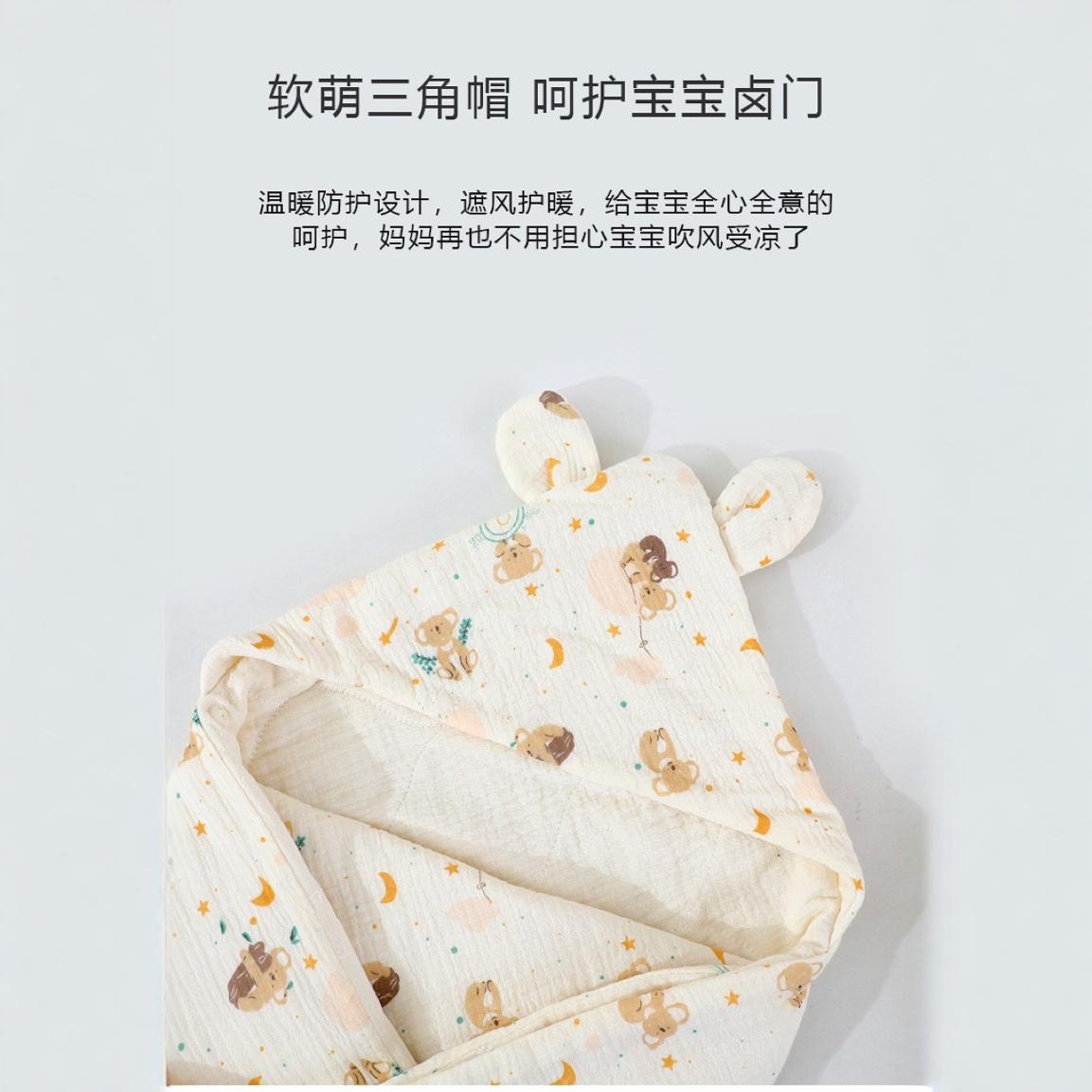 Wholesale Newborn Baby Delivery Room Cotton Quilt Baby Thickened Quilt Medium Thick Autumn and Winter Warm Wrapped Mother and Baby Supplies