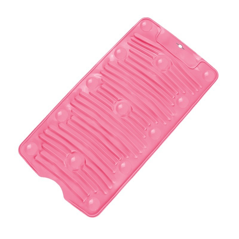 New Household Foldable Silicone Washboard Bathroom Soft Multi-function Suction Type Non-slip Washboard