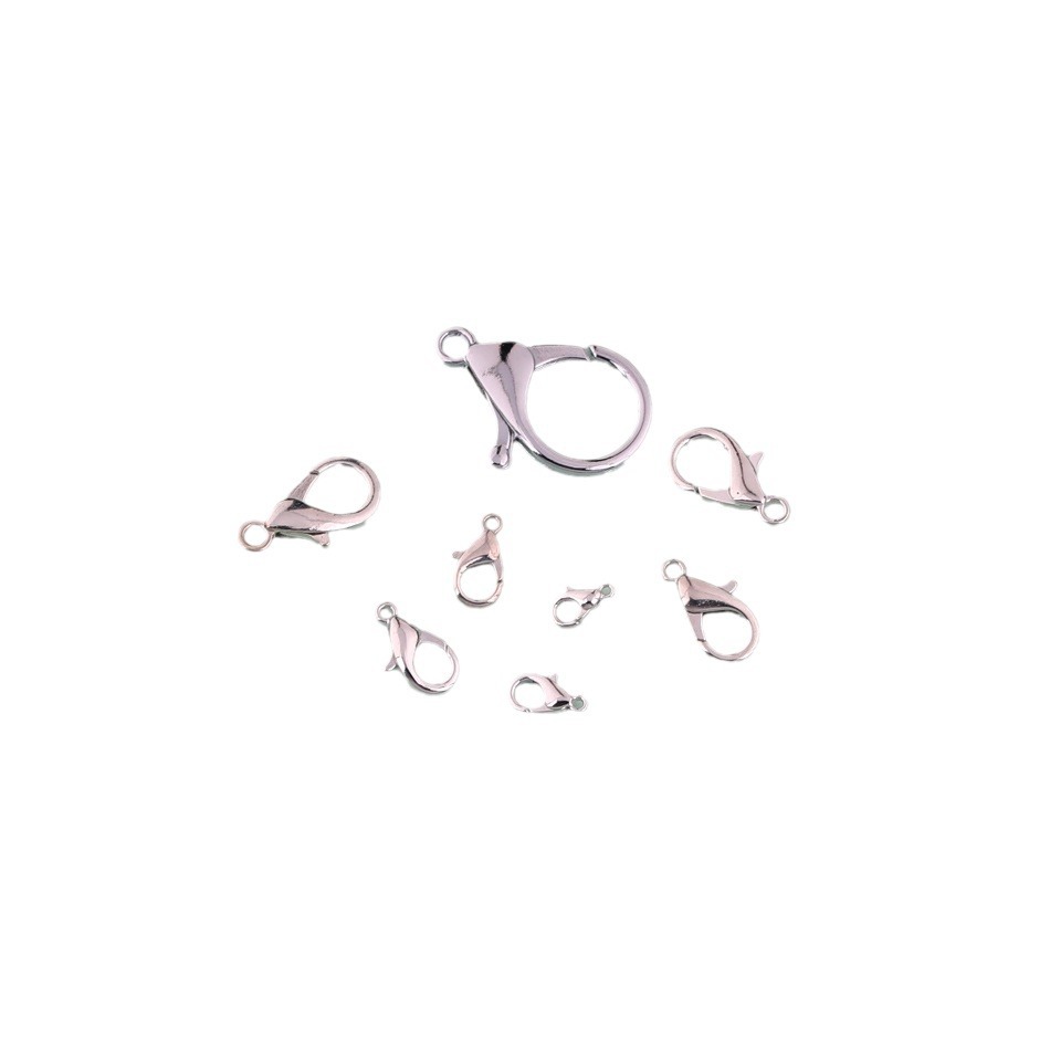 Metal Alloy Lobster Clasp DIY Jewelry Bracelet Necklace Ending Connection Buckle Multi-Color Multi-Specification Material Accessories